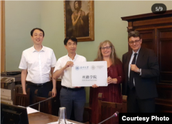 在意大利准备退出一带一路的背景下，今年8月中国温州大学与意大利锡耶纳大学挂牌成立了丝路学院（图片来源：锡耶纳大学Instagram）