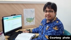 Antariksa Akhmadi, mahasiswa jurusan ilmu perpustakaan dan informasi di University of Maryland, di Maryland, AS. (dok: Antariksa Akhmadi)