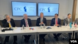 Central Asia discussion with U.S. Ambassador to Kazakhstan Daniel Rosenblum, Caspian Policy Center, Washington, Jan. 4, 2024.