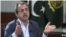 In this screenshot from video, Pakistani Minister for Power Awais Leghari speaks to VOA in his office, Aug. 20, 2024. (Salman Qazi/VOA)