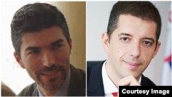 Iljir Dugoli (L) i Marko Đurić (D), ambasadori Kosova i Srbije u Sjedinjenim Državama (Foto: Courtesy)