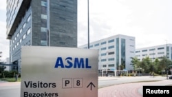 资料照：荷兰半导体设备生产商阿斯麦（ASML）总部外景。(2018年8月30日)