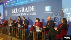 Panel "20 godina od Solunske deklaracije o Zapadnom Balkanu" na Beogradskom ekonomskom forumu (foto: FoNet) 