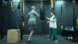 Injured Ukrainian Soldier Adapts to Losing Limbs, Eyesight