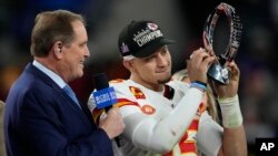 Patrik Mahoms, kvoterberk Kanzas Siti Čifsa posle trijumfa nad Baltimor Rejvensima u finalu AFC konferencije (Foto: AP/Nick Wass)