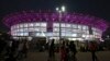 Stadion Gelora Bung Karno saat menggelar konser musik K-Pop Black Pink di Jakarta pada 12 Maret 2023. Jadwal laga Piala Dunia U-17 dan konser Coldplay yang akan digelar di stadion tersebut pada November 2023 akan bentrok. (Foto: ADEK BERRY/AFP)