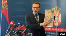 Konferencija za medije direktora Kancelarija za KiM Petra Petkovića (Foto: Rade Ranković)