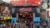 Suasana di Jacob K. Javits Convention Center, New York saat berlangsungnya New York Comic Con Kamis, 12 Oktober 2023. (Charles Sykes/Invision/AP)