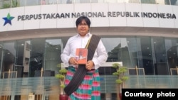 Antariksa Akhmadi, pustakawan di Perpustakaan Nasional RI yang saat ini tengah melanjutkan pendidikan S2 di AS (dok: Antariksa Akhmadi)