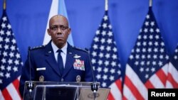 찰스 브라운 미 합참의장. (자료사진)