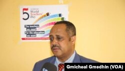 ፕረዝደንት ማሕበር መማህራን ኢትዮጵያ ዶ/ር ዮሃንስ በንቲ