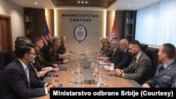 Sastanak šefa Biroa Nacionalne garde SAD sa ministrom odbrane Srbije