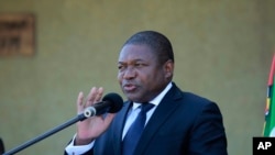  Shugaban Mozambique Filipe Nyusi 