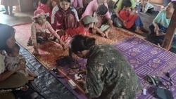 စစ်ကောင်စီ ထိုးစစ်ဆင်နေတဲ့ မိုးဗြဲမှာ စစ်ရှောင်တို့ အခက်တွေ့