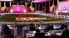 Para Menteri Keuangan, Gubernur Bank Sentral dan pimpinan delegasi G20 menghadiri Pertemuan Menteri Keuangan dan Gubernur Bank Sentral G20 di Nusa Dua, Bali, 15 Juli 2022. (Foto: Made Nagi via REUTERS)