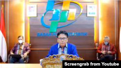 Kepala Badan Pusat Statistik (BPS) Margo Yuwono (YouTube BPS)
