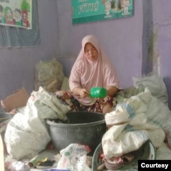 Zainab Yusuf, Pendiri dan Kepala Bank Sampah PAUD Fitri (Dokumentasi PAUD Fitri)