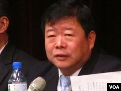 孙亚夫: 两岸关系研究中心主任，国台办副主任(美国之音张佩芝拍摄)