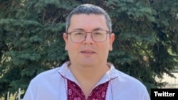 Member of Ukraine's parliament Oleksandr Merezhko is seen in a photo from his Twitter account.
