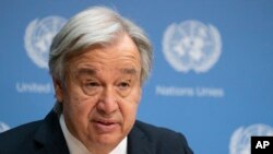Sekjen PBB Antonio Guterres 