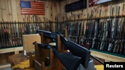 Vatreno oružje u prodavnici u Hadson Folsu, u Njujorku (Foto: REUTERS/Shannon Stapleton)