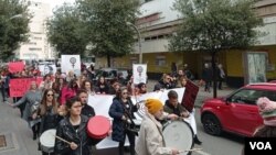 Osmomartovski marš u Podgorici (Foto:VOA)