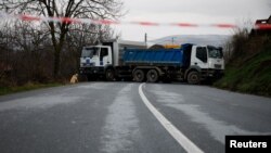 Blokada puta kod sela Rudare