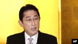 Perdana Menteri Jepang Fumio Kishida pada konferensi pers Malam Tahun Baru di Ise, Jepang tengah, Rabu, 4 Januari 2023. (Kyodo News via AP)