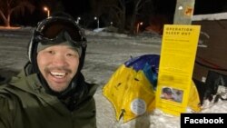 Mark J. Lindquist di Ortonville, Michigan, 25 Desember 2022. (Facebook/positivityliveshere)