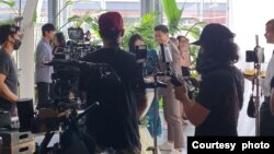 Lokasi penggarapan film "Full Service" (dok: Kissy Truchanowicz )