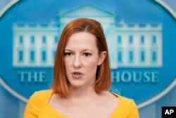 Juru bicara Gedung Putih Jen Psaki