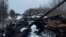 Xác xe tăng Nga trên chiến trường Ukraine.
