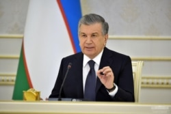 Uzbek President Shavkat Mirziyoyev is seen in this undated photo. (Photo courtesy of president.uz)