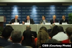 美国战略与国际问题研究中心“加强湄公河健康安全伙伴关系”报告发布会。（照片来源：美国战略与国际问题研究中心）