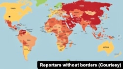 Indeks slobode medija Reportera bez granica za 2022. godinu