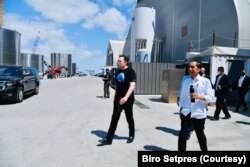 Presiden Joko Widodo (14/5) mengunjungi SpaceX di Boca Chica, Texas, Amerika. (Foto: Biro Setpres)