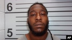 This booking photo provided by the Oklahoma State Bureau of Investigation shows Skyler Buckner on May 29, 2022. Authorities said Buckner was in custody after a deadly shooting at an outdoor festival in eastern Oklahoma on May 29, 2022.