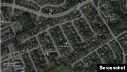 Ulice sa balkanskim imenima u Manasasu uglavnom su blizu jedne drugih. (Skrinšot: Gugl mape)