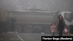 Blokada u severnom delu Mitrovice