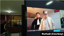 Pimpinan PT Java Orient Property, anak usaha PT Summarecon Agung, Dandan Jaya Kartika divonis 2,5 tahun penjara dalam kasus suap terhadap wali kota Yogyakarta. (Foto: VOA/Nurhadi)