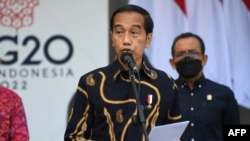 Hasil survei LSI bulan Mei 2022 menunjukkan 67,5 persen responden menilai kinerja Presiden Joko Widodo baik, atau puas dengan kinerja Presiden (foto: dok).