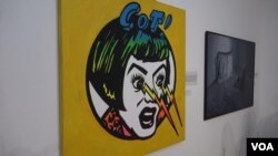 Radovi Aleksandra Leke Mladenovića i Ivana Milenkovića na izložbi "Pronalaženje načina" u Anakostiji u Vašingtonu.