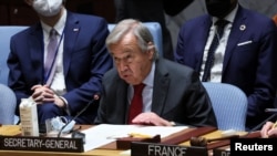 Sekretaris Jenderal PBB Antonio Guterres (foto: dok). 