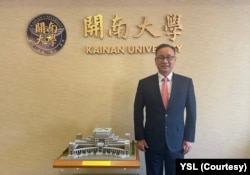 台湾开南大学国家与区域发展研究中心主任陈文甲(照片提供: 陈文甲)