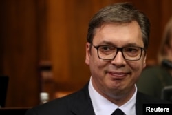 Arhia - Predsednik Srbije i Srpske napredne stranke Aleksandar Vučić