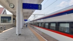 ນຶ່ງໃນສະຖານີລົດໄຟຄວາມໄວສູງ ຢູ່ໃນແຂວງອຸດົມໄຊ 