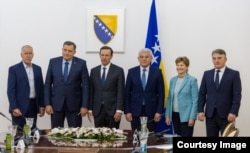 Američki kongresmeni sastali su se članovima Predsjedništva BiH.