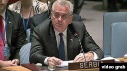 Tomislav Nikolić, predsednik Srbije na sednici Saveta bezbednosti o Kosovu. 