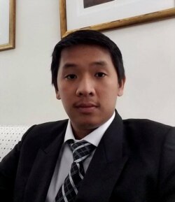 លោក កែវ សាម៉ាឌី អាយុ៣៦ ឆ្នាំ ជាពលរដ្ឋ​អាមេរិកំាង​ដើមកំណើតខ្មែរធ្វើការនៅក្នុងទីក្រុង Alexandria រដ្ឋ Virginia សហរដ្ឋ​អាមេរិក។ (រូបថតផ្តល់ឲ្យដោយលោក កែវ សាម៉ាឌី)