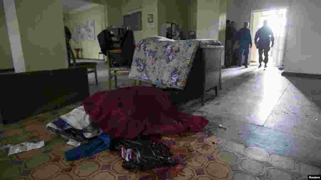 'Ya kashe a Donetsk, Ukraine, Oktocba 1, 2014.